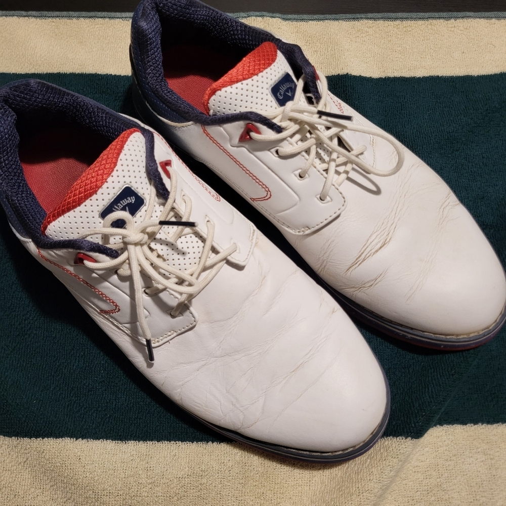 Men's Callaway La Jolla Golf Shoes - Size 10.5